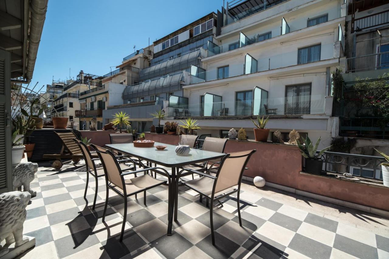 Apollonas Luxurious Apartments Athena Bagian luar foto