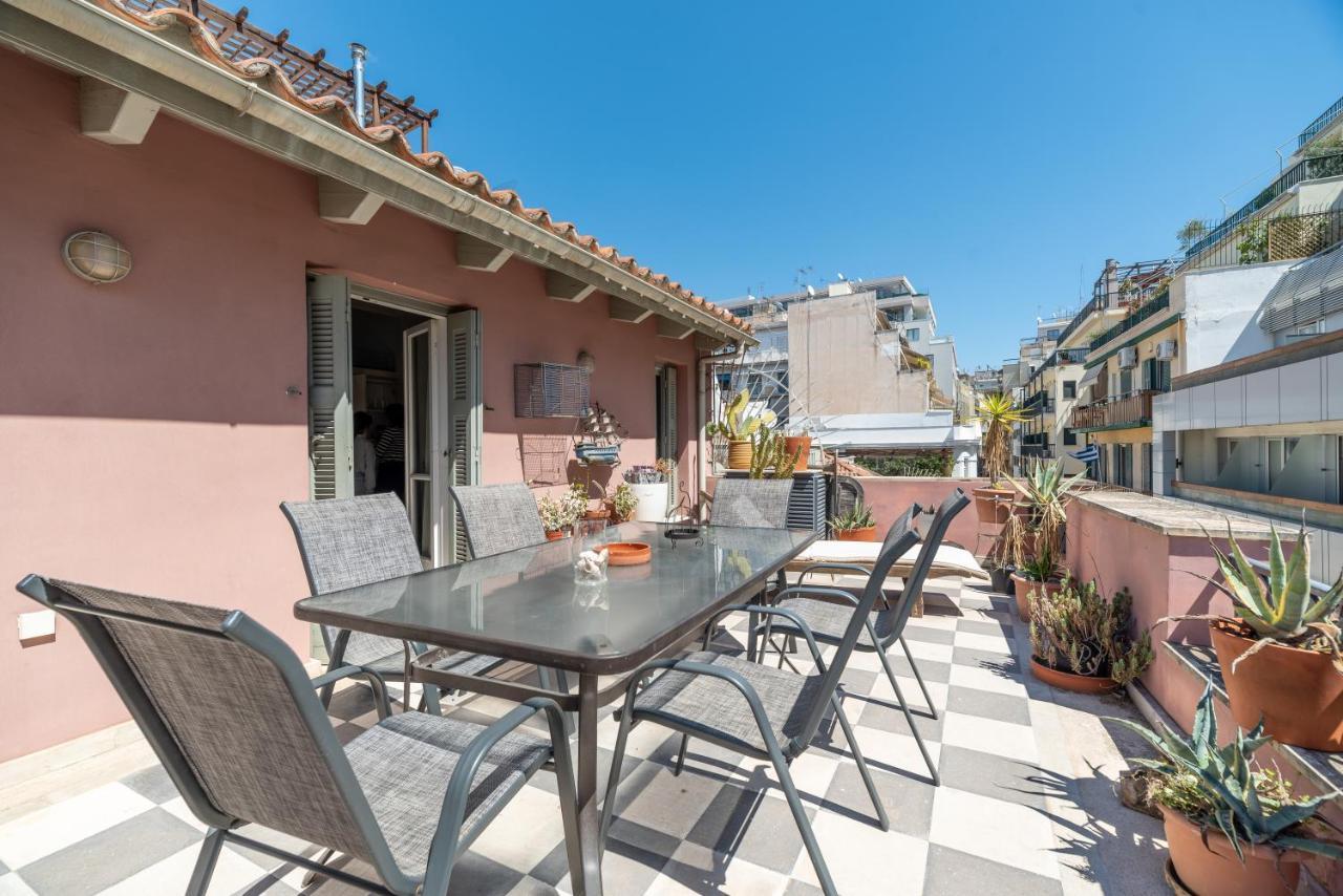 Apollonas Luxurious Apartments Athena Bagian luar foto